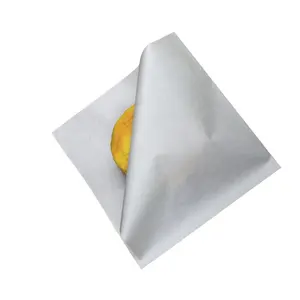 Saco de papel para embalagens personalizado, saco de papel feito a prova de gordura para embrulhar, selagem a calor, impressão personalizável, deli