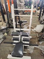 Machine à fessiers à charge libre pour entraînement de force des jambes en salle de sport commerciale