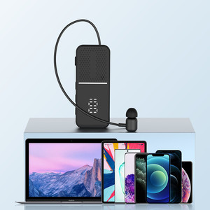 Lonvel Handsfree Earbud dengan Kabel Nirkabel, Earphone Headphone dengan Klip, Pengingat Panggilan dengan Getaran, <span class=keywords><strong>Headset</strong></span> Bisnis untuk Pengemudi Bisnis - Product Image 4