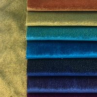 Magnifique tissu velours brillant imperméable, résistant à l'abrasion, écologique et lourd pour ameublement de canapé et textiles de maison