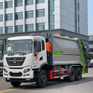 Nuevo camión de basura LHD 162kw Compactador de residuos 14 16 18m3 Vehículo recogedor de basura Diesel Euro 6 Construcción - Product Image 4