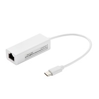 Câble adaptateur réseau Ethernet LAN USB 2.0 A vers RJ45 pour ordinateur portable, ordinateur de bureau, Windows, Mac, Android, connexion filaire stable