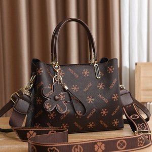 2024 New Cross -body Fashion Retro Trend Atmosphere Middle -aged Women <strong>Handbags</strong> Ladies Genuine <strong>Leather</strong> <strong>Shoulder</strong> <strong>Bag</strong>