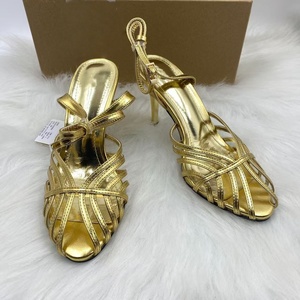 Sandales Baotou Femme Z 2026 Nouvelle Collection Été Tendance Polyvalentes Talons Hauts Tissés Style Romain Rehaussantes Extérieur Montantes - Product Image 1