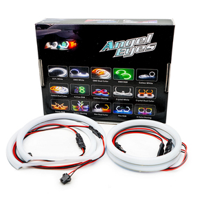 4pcs LED <span class=keywords><strong>Angel</strong></span> <span class=keywords><strong>Eyes</strong></span> Halo Cotton Light pour E46 E39 E38 <span class=keywords><strong>E36</strong></span> SMD Error Free LED SMD <span class=keywords><strong>Angel</strong></span> <span class=keywords><strong>Eyes</strong></span> Headlight Rings - Product Image 1