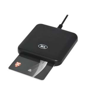 Lecteur de cartes intelligentes NFC Syntek <span class=keywords><strong>ACR39U</strong></span> 13,56 MHz, interface USB EMV 2000, compatible ABS CCID/PC/SC, protocole ISO 14443A, lecture à 3-5 cm - Product Image 1