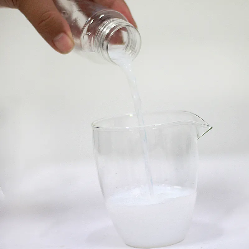 208C sütlü beyaz sıvı özel polimer dağıtıcı sıvı, tekstil için banyoda anti kırışıklık maddesi olarak hareket eder