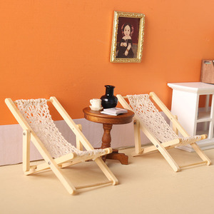 Modèle miniature 12 : Mini chaise <span class=keywords><strong>de</strong></span> loisirs pour la pause déjeuner et le <span class=keywords><strong>repos</strong></span>, pour <span class=keywords><strong>maison</strong></span> <span class=keywords><strong>de</strong></span> poupée Ob11 - Product Image 1