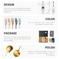 Nouveauté ABS plastique bois marbre texture poignée acier inoxydable 304 couverts cuillère fourchette ensemble en gros