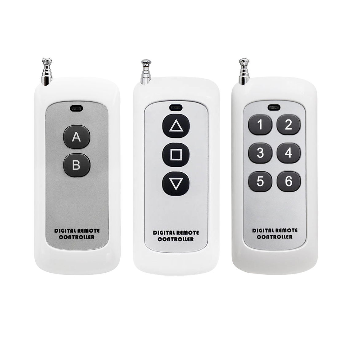Universal 433MHz 1/2/4/5/6/8 Buttons <strong>Learning</strong> <strong>Code</strong> <strong>RF</strong> <strong>Remote</strong> Control Transmitter Wireless <strong>Remote</strong> Control for Garage Door