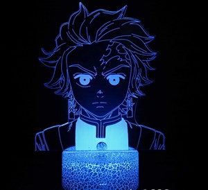 Anime Demon Slayer Tanjirou Agatsuma Zenitsu Rengoku Kyoujurou figurine d'<span class=keywords><strong>action</strong></span> modèle <span class=keywords><strong>lampe</strong></span> <span class=keywords><strong>de</strong></span> nuit - Product Image 6