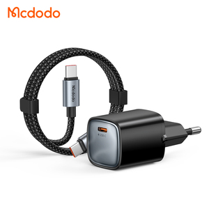 Caricabatterie GaN USB-C Mcdodo 443/444/435 45W con Cavo USB-C 240W, Formato Tascabile, Ricarica Rapida AVS/SFC/PD per <span class=keywords><strong>iPhone</strong></span>/Samsung/MacBook Air - Product Image 1