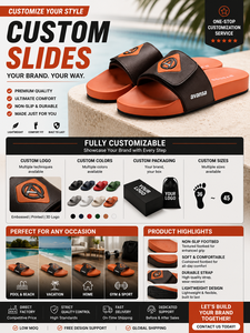 Tongs de Plage <span class=keywords><strong>Homme</strong></span> Henghao Super Douces Antidérapantes – Sandales en Caoutchouc Décontractées de Haute Qualité, Personnalisables avec Logo pour l'Été - Product Image 5