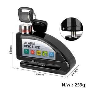 Antivol de disque de frein avec alarme contrôlable pour trottinette électrique et vélo – Sécurité renforcée - Product Image 2