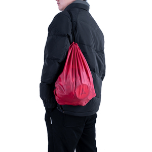 Custom Portable Storage Promotional Draw String Bag Cinch Backpack Gym Drawstring Promotional Bags with logo