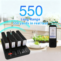 Système d'appel sans fil pour restaurant, étanche, avec 40 buzzers pour café, pâtisserie, food truck