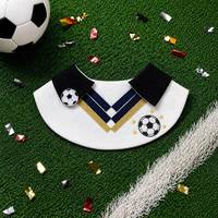 Bavoir de football personnalisé à col cape pour animaux de compagnie, certifié BSCI OEKO, costume de football pour animaux de compagnie, bandana à thème équipe nationale de football