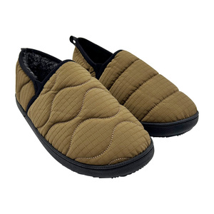Pantofole <span class=keywords><strong>con</strong></span> chiusura trapuntata <span class=keywords><strong>con</strong></span> fascia elastica da uomo in Memory Foam per interni per la casa da esterno - Product Image 6
