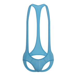 Biancheria intima da <span class=keywords><strong>uomo</strong></span>, tuta di un pezzo con un Design a schiena vuota, pantaloni a triangolo a vita bassa - Product Image 1