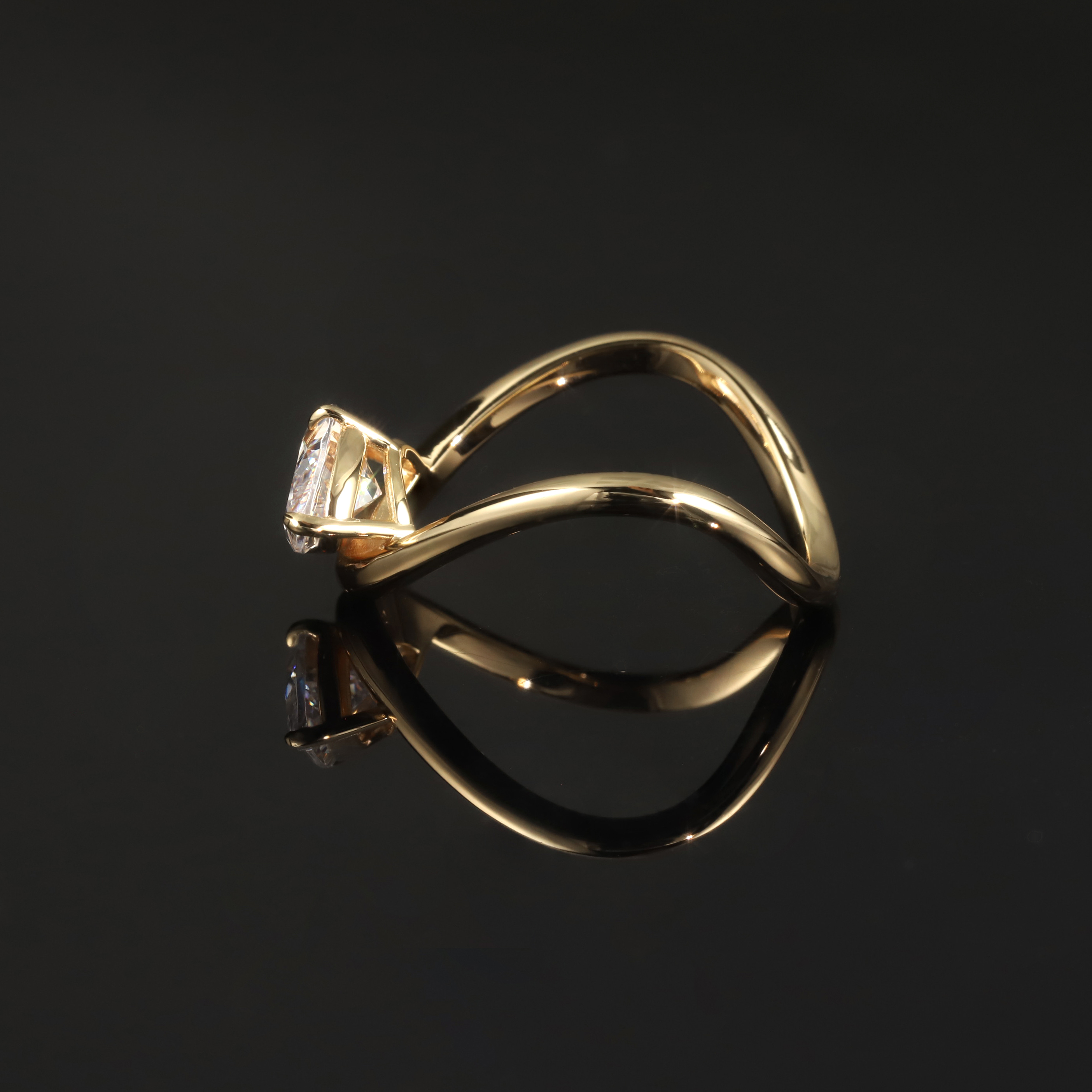 east west marquise