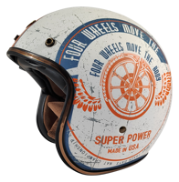 Casque de moto pour femme, design personnalisé, rétro, classique, ABS, double sport, durable, protection du visage, lunettes de protection, utilisation en extérieur, MOON
