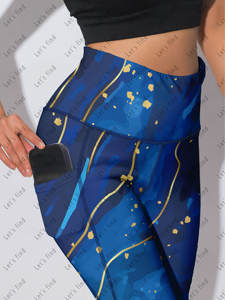 Nieuwe stijl high-waisted buikcontrol naadloze yogabroek, plus size comfort leggings voor dames, op maat gemaakte dameskleding - Product Image 5