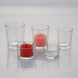 Giá Đỡ Nến Bằng Thủy Tinh Trong Suốt Giá Đỡ Nến Tealight Cốc Bình Nến Thủy Tinh Hình Trụ Rỗng Trong Suốt Kích Thước Nhỏ - Product Image 6