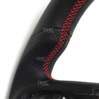 Volant chauffant en cuir personnalisé pour dodge ram 4500 3500 2500 1500 volant trx 2018 2019 2020 2021 2022 2023 2024