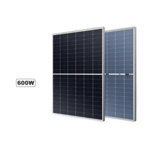 高效单声道阳光580W 590W 600w 585w 595w光伏太阳能电池板光伏模块210毫米太阳能电池板