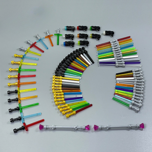 Blocs de construction à petites particules <span class=keywords><strong>Star</strong></span> <span class=keywords><strong>Star</strong></span> Doll Toy Weapon Package Light Sword Catapult Critical Strike Blocks Model Building Toys - Product Image 2