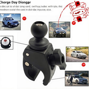 Boule en aluminium réglable de 1 pouce pour <span class=keywords><strong>support</strong></span> en métal à dégagement rapide pince de tuyau pince de crabe pour <span class=keywords><strong>support</strong></span> de téléphone <span class=keywords><strong>support</strong></span> de voiture montage - Product Image 3