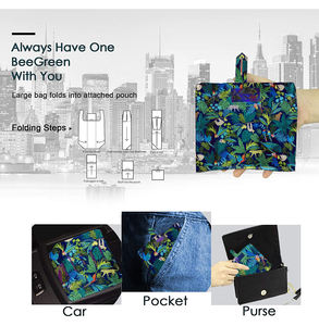 Mqbsci — sacs de courses, pliables, en Nylon écologique, Compact, réutilisables, pour le Shopping, en vrac - Product Image 3