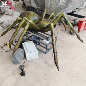 رنتولا العنكبوت الآلي الواقعي الرتيلاء المتحركة القفز المخيف زخرفة هالوين للتسوق استخدام في الأماكن المغلقة - Product Image 5