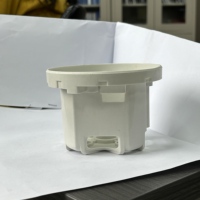 Casing Plastik Putih Berkualitas Premium untuk Aksesoris Motor Vacuum Cleaner, Dapat Disesuaikan dari Pabrik, Tersedia untuk Grosir