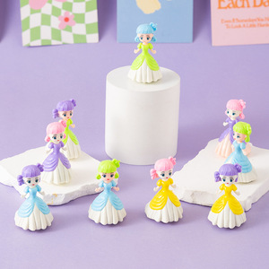 Voiture à friction Little Princess pour filles, jouet en plastique, véhicule à friction pour enfants de 2 à 4 ans, ornement de bureau, cadeau - Product Image 3