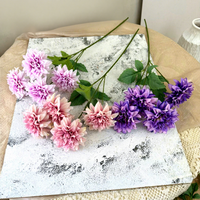 4 Stück Künstliche Lilien-Blumen für Hochzeitsdekoration und Heimdekoration