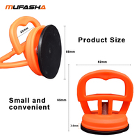 Ventouse industrielle MUFASHA S1-55 de type poignée en silicone, petite et mini, capacité 3 kg, pour l'installation et la construction de vitres