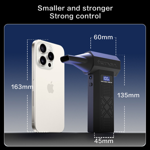 2025 New Electric Portable DIY 120000rpm Fan <strong>Big</strong> Power <strong>Blower</strong> with Panel Industrial Grade for Outdoor BBQ - Product Image 4