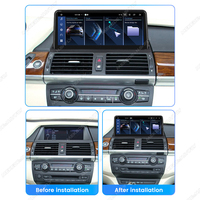 Navifly MNX 10.25 pouces sans fil Android13 1920*720 autoradio 4g Lte DSP DVR TRMS pour BMW X5 E70 avec Car Play Android Auto
