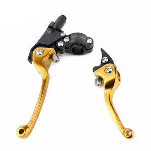 Palancas de Freno y Embrague Plegables <span class=keywords><strong>ASV</strong></span> de Aluminio CNC para Motocicleta Todoterreno - Accesorios Anti-Caída para Manillar de Motocross - Product Image 2