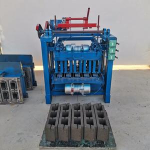 Xách tay nhỏ nhỏ hướng dẫn sử dụng Máy phát điện diesel khối gạch làm máy móc rỗng xi măng bê tông tự động di động lát - Product Image 2