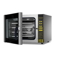 Four électrique combiné de boulangerie à convection à 5 7 10 plateaux Four combiné à vapeur pour restaurants et hôtels Four combiné