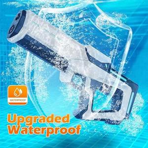 <span class=keywords><strong>Pistola</strong></span> de <span class=keywords><strong>Agua</strong></span> Eléctrica Automática, Juguete de Verano con Batería Recargable, <span class=keywords><strong>Pistola</strong></span> de <span class=keywords><strong>Agua</strong></span> de Gran Potencia para Adultos y Niños - Product Image 5