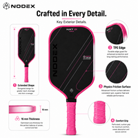 Raquette de pickleball 2026 avec noyau en mousse, surface en fibre de carbone, puissance et contrôle améliorés, raquette professionnelle