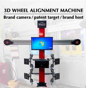 3D Bánh Xe aligner/xe liên kết máy/xe bánh xe liên kết sửa chữa máy với đôi màn hình - Product Image 2