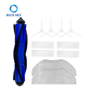 Filtro HEPA de cepillo lateral principal compatible con Tefal <span class=keywords><strong>Rowenta</strong></span> Explorer X-Plorer Series 95 RG7975WH RG7987 <span class=keywords><strong>Robot</strong></span> aspirador - Product Image 1