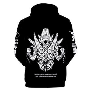 Nuevos diseños Venta caliente 3D Impreso Japonés Dibujos animados Felpa Sudadera con capucha Venta al por mayor Impreso Personalizado Sudaderas con capucha Stock Sudadera con capucha Fábrica - Product Image 2