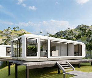 Cabina Apple Premium Resistente con Grandi Finestre Panoramiche per Resort di Montagna e <span class=keywords><strong>Hotel</strong></span> sulla <span class=keywords><strong>Spiaggia</strong></span> - Product Image 2