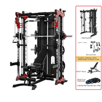Machine de musculation multifonction XR1001A avec mini-contrepoids, facile à utiliser pour la remise en forme familiale ou en hôtel