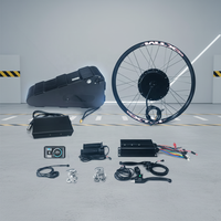 Kit de conversion de vélo électrique 72V 30Ah 2000W pour la mobilité des seniors, vélo tout-terrain robuste pour usage hors réseau et agricole